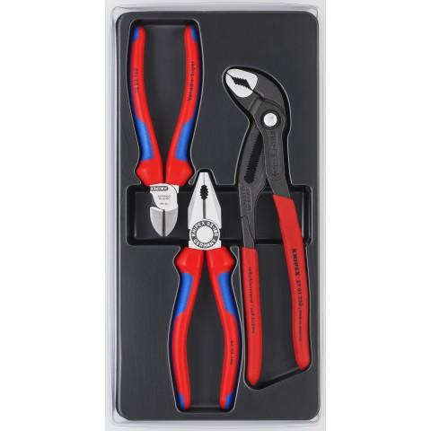 Knipex 3 Piece Bestseller Professional Pliers Set - 00 20 09 V01