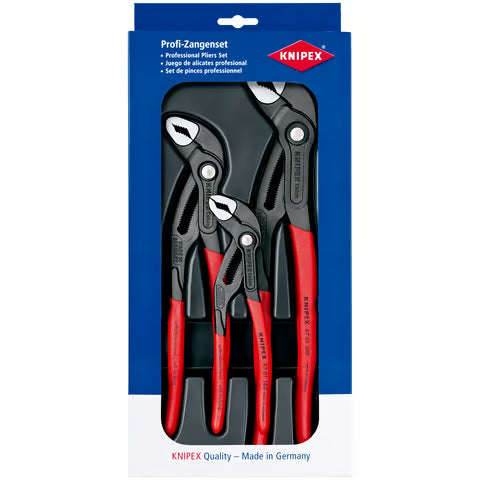 Knipex Cobra Pliers 3pc Set - 002009V02