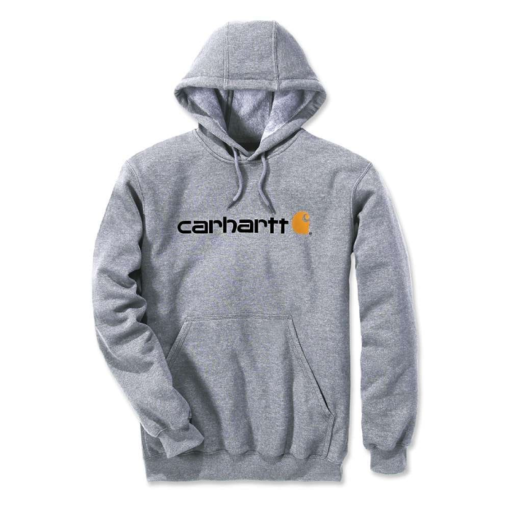 Carhartt Loose Fit Midweight Logo Graphic Sweatshirt - Heather Grey