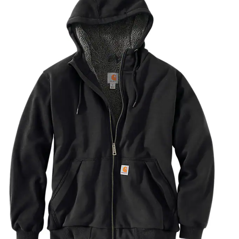 Carhartt 103308 Rain Defender™ Relaxed Fit Midweight Sherpa-Lined Full-Zip Sweatshirt