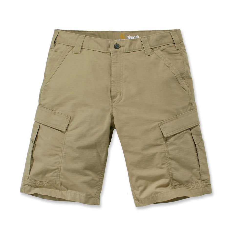 Carhartt 40" Force Relaxed Fit Ripstop Cargo Work Shorts - Dark Khaki - 103543