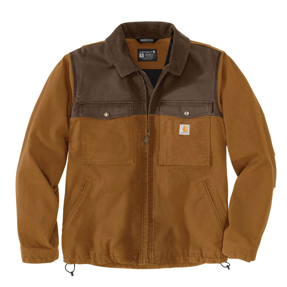 Carhartt Montana Rugged Flex Duck Insulated Jacket - Carhartt Brown/Coffee