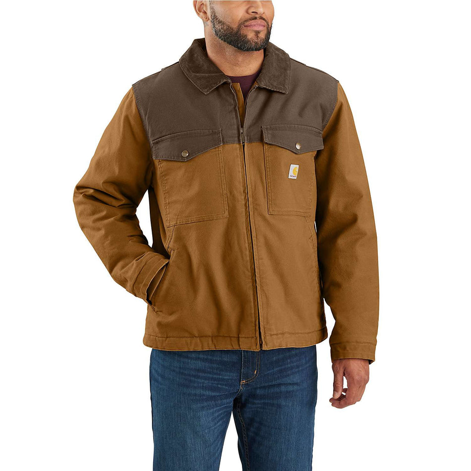 Carhartt Montana Rugged Flex Duck Insulated Jacket - Carhartt Brown/Coffee