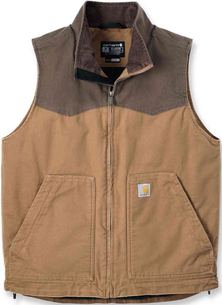 Carhartt Montana Rugged Flex Relaxed Fit Duck Vest - Carhartt Brown/ Coffee