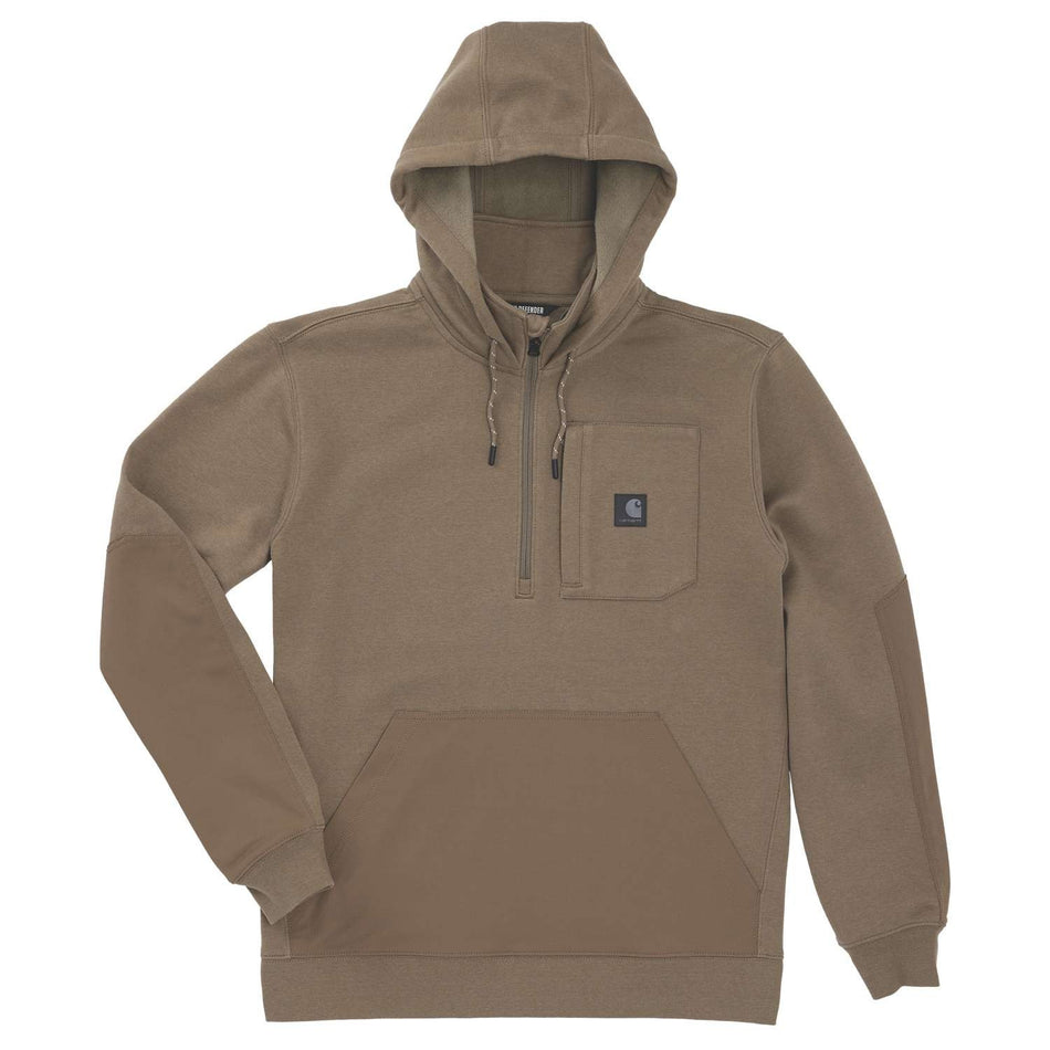Carhartt Steel Bridgeport Rain Defender™ Half-Zip Hoodie - Field Fatigue