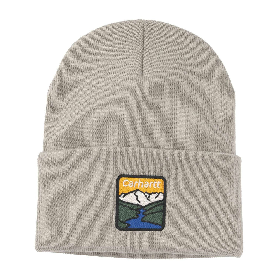 Carhartt River Cuffed Beanie - Gray Dunes