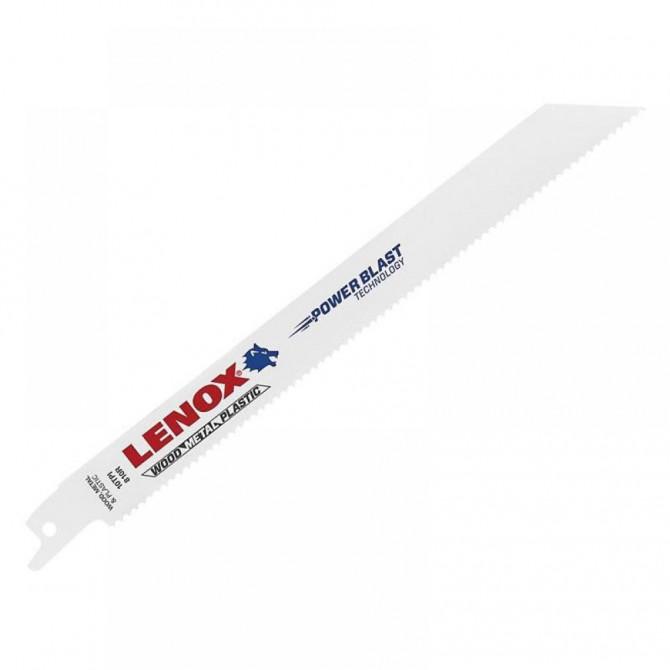 Lenox 305mm 6TPI Lumberwolf Reciprocating Saw Blades for Nail Embedded Wood - 5 Pack - 20585156R