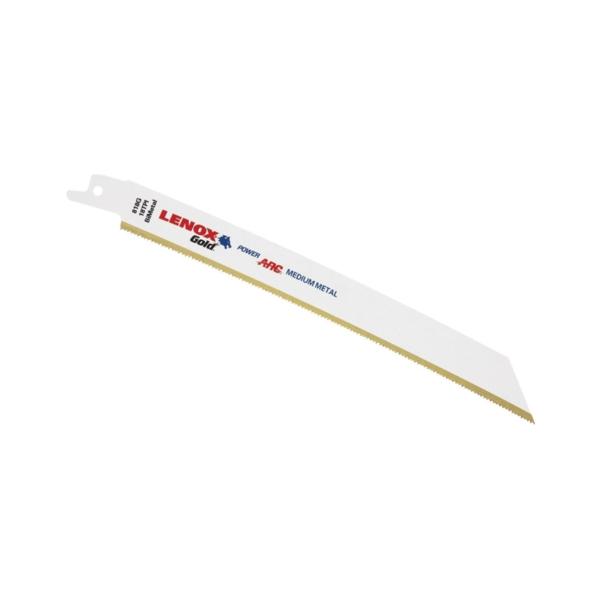 Lenox 203mm Gold Metal Cutting Reciprocating Saw Blades 18 TPI - 5 Pack - 21070818GR