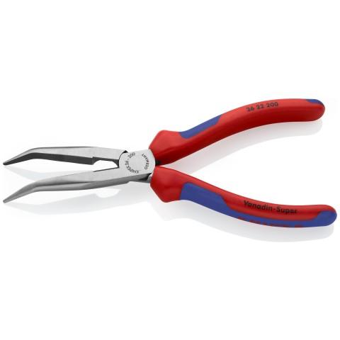 Knipex Snipe Nose 40° Angled Side Cutting Pliers 200mm - 26 22 200