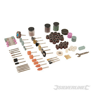 Silverline Rotary Tool Accessory Set 216 pc