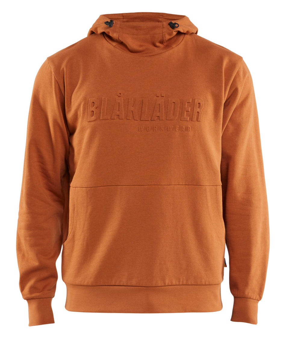 Blaklader 3D Logo Hoodie - Rust