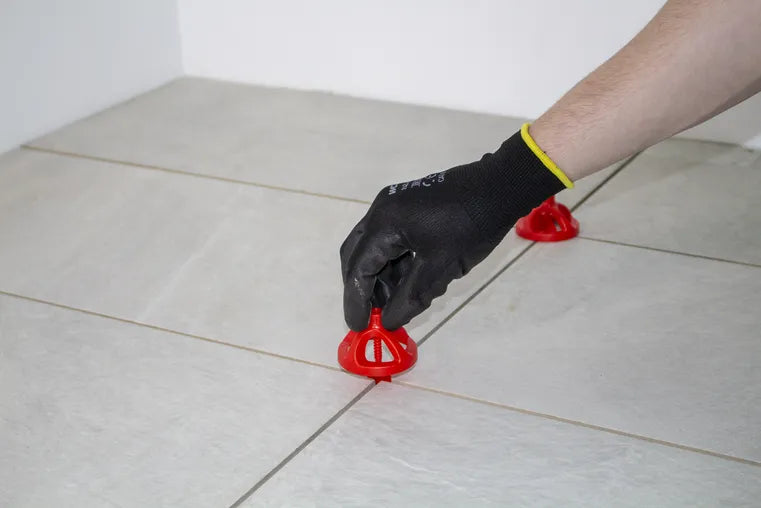 Rubi Flat Base 3 mm CYCLONE Levelling System Spacers (300pc) - 35947