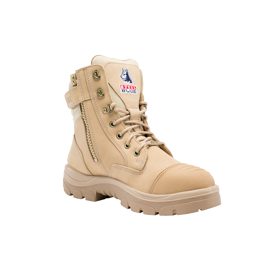 Steel Blue - Southern Cross Zip - Sand