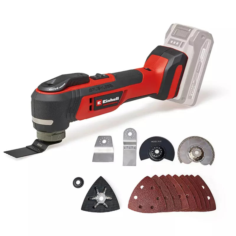 Einhell PROFESSIONAL Cordless Multi Tool TP-MG 18 Li BL - Solo