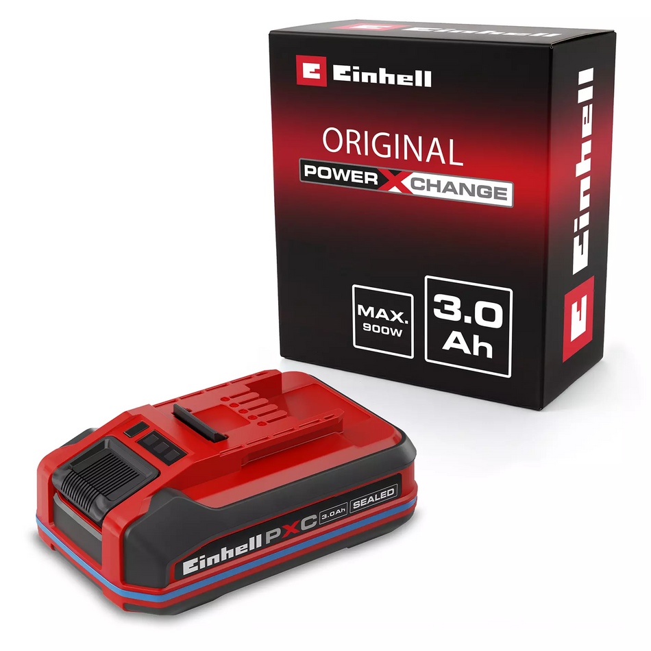 Einhell PROFESSIONAL SEALED PXC 18V 3Ah Plus Water and Dust Proof Slimline Battery