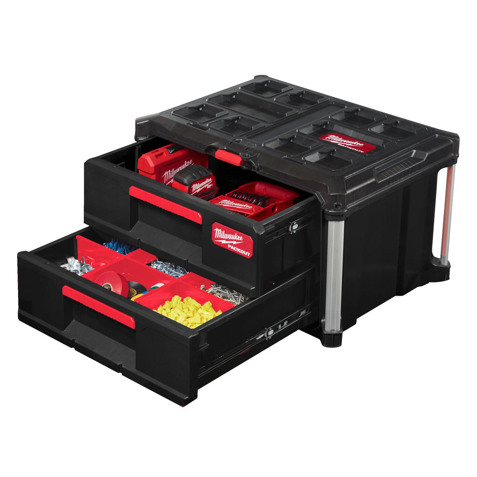 Milwaukee Packout 2 Drawer Toolbox - 4932472129