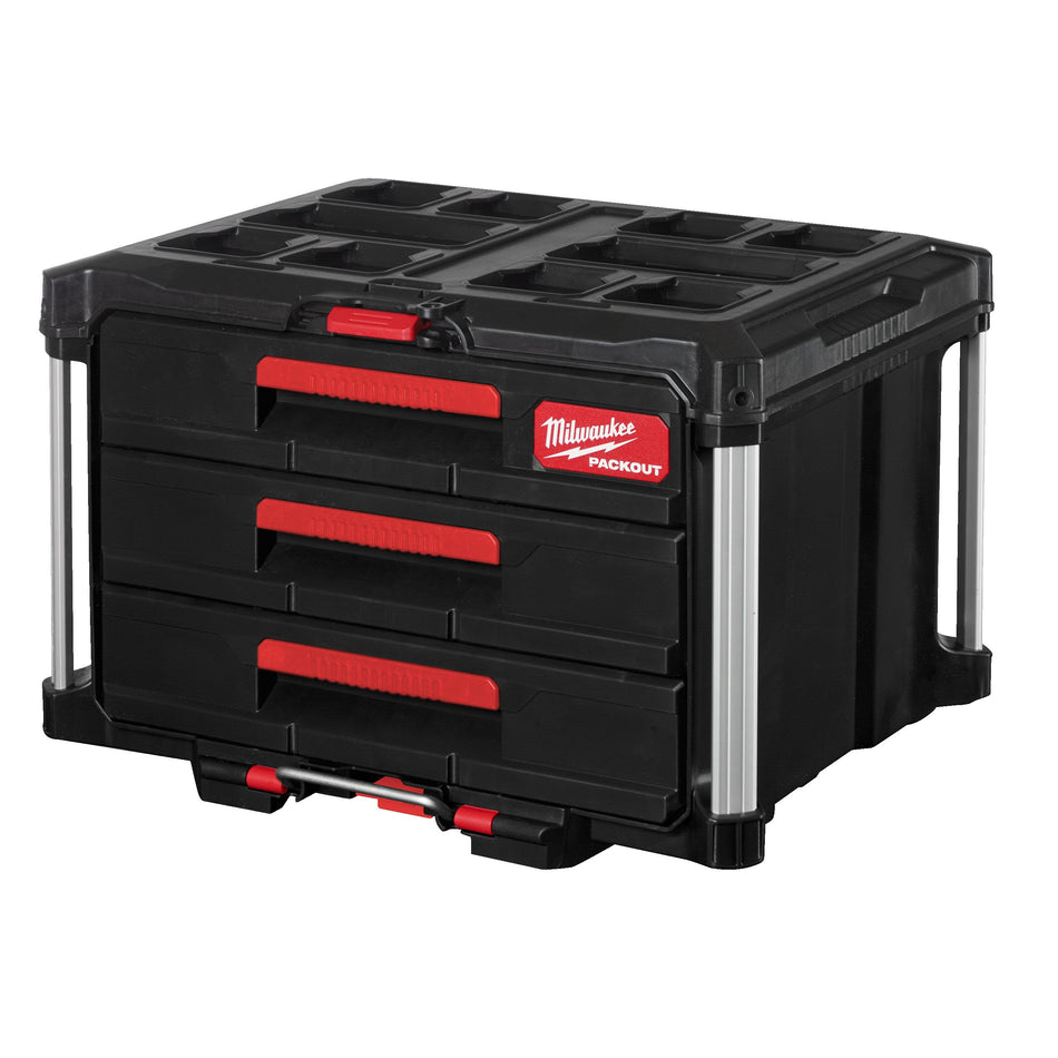 Milwaukee Packout 3 Drawer Toolbox - 4932472130