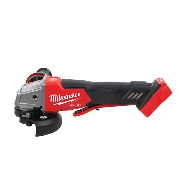 Milwaukee M18 FUEL 115mm Variable Speed & Braking Angle Grinder with Paddle Switch - Bare Unit -  M18FSAGV115XPDB-0