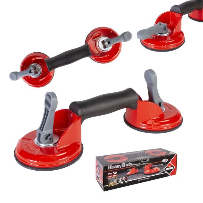 Rubi DOUBLE Suction Cup for Rough Surfaces RM - 66952