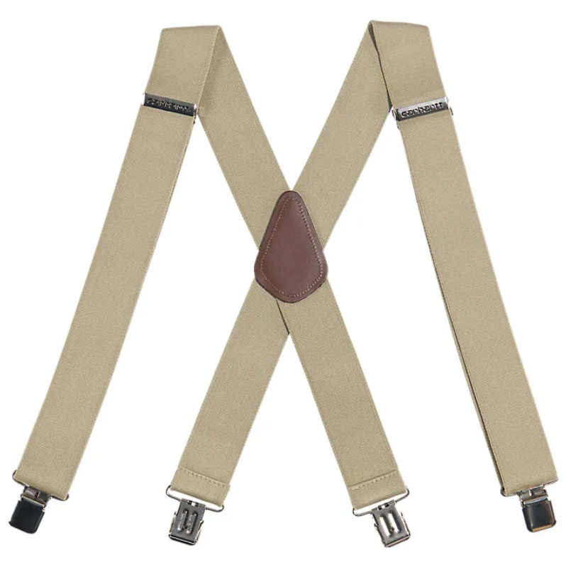 Carhartt Rugged Flex Utility Elastic Suspenders - Brown