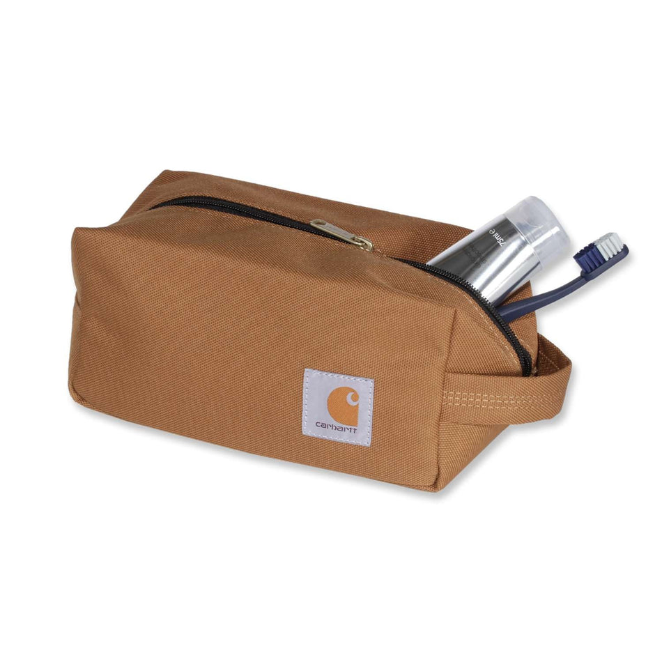 Carhartt Rain Defender™ Travel Kit Wash Bag - Carhartt Brown