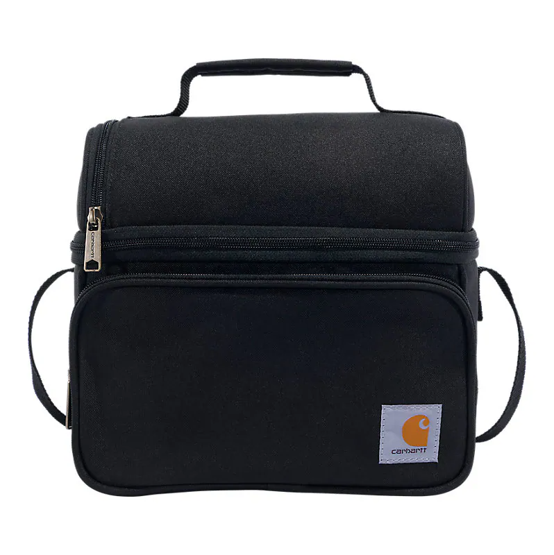 Carhartt 12 Can Two Compartment Lunch Cooler - Black