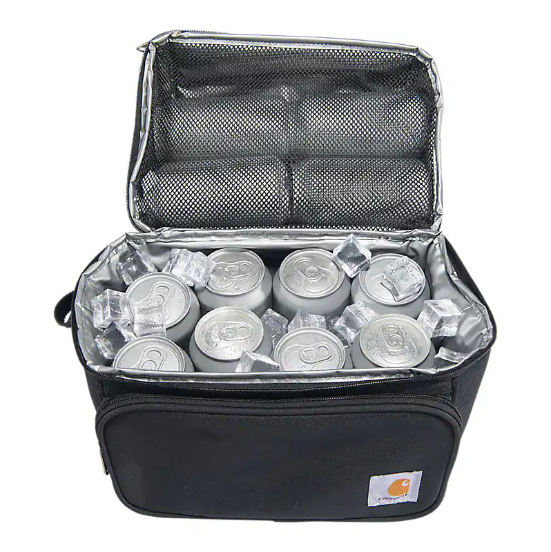 Carhartt 12 Can Two Compartment Lunch Cooler - Black