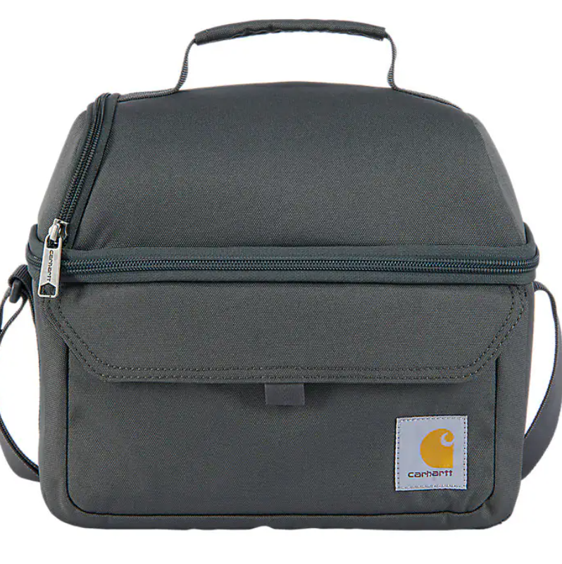 Carhartt 12 Can Two Compartment Lunch Cooler - Gravel