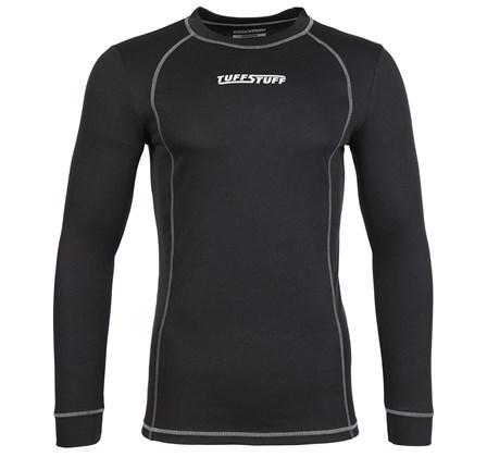 TUFFSTUFF Basewear Long Sleeve T-Shirt - 808 - Black