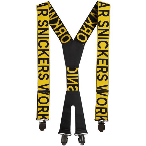 Snickers Logo Braces - Yellow - 9064