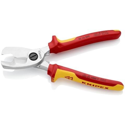 Knipex VDE Cable Shears 1000V Insulated - 95 16 200