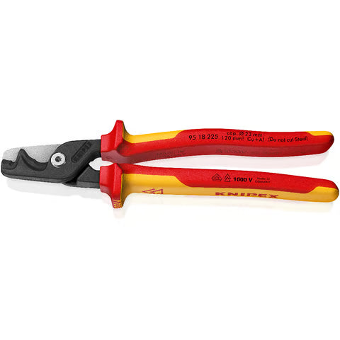 Knipex StepCut® XL Cable shears with Step Cut - 95 18 225