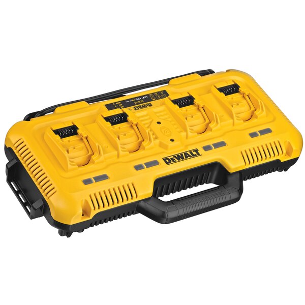 DeWALT 18V XR 4 Port Fast Charger with 230v Plug - DCB104