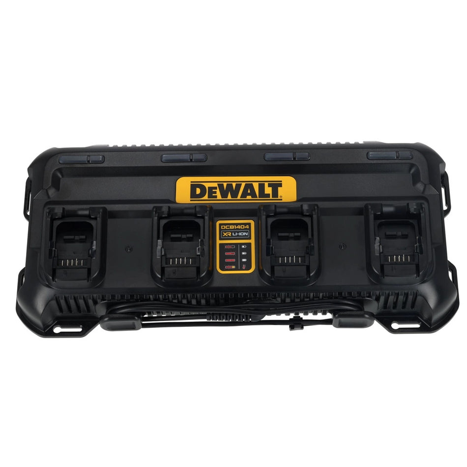 DeWALT 18v XR 4 Amp 4 Port Charger - DCB1404-GB