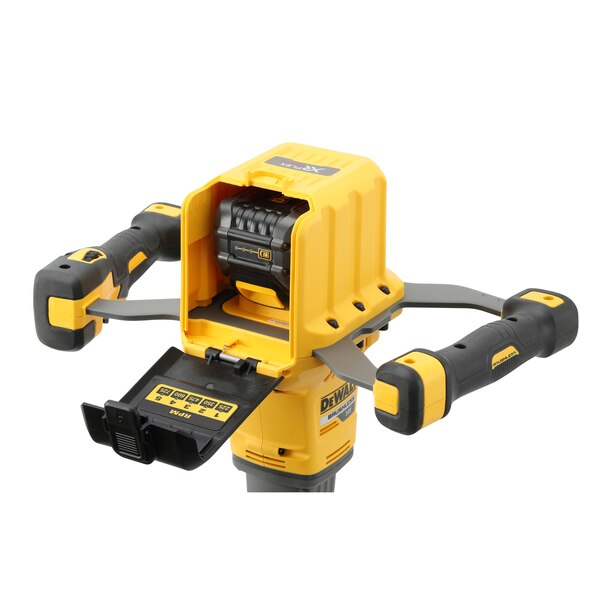 DeWALT 54V XR FLEXVOLT Paddle Mixer - 2 x 9.0Ah - DCD240X2-GB