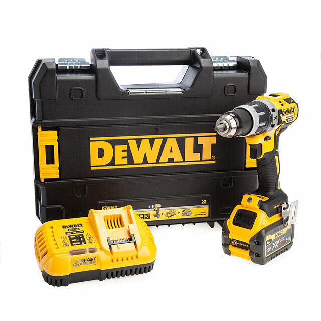 DeWALT 18v XR Brushless Combi Drill - 1 x 6Ah - DCD796T1T-GB