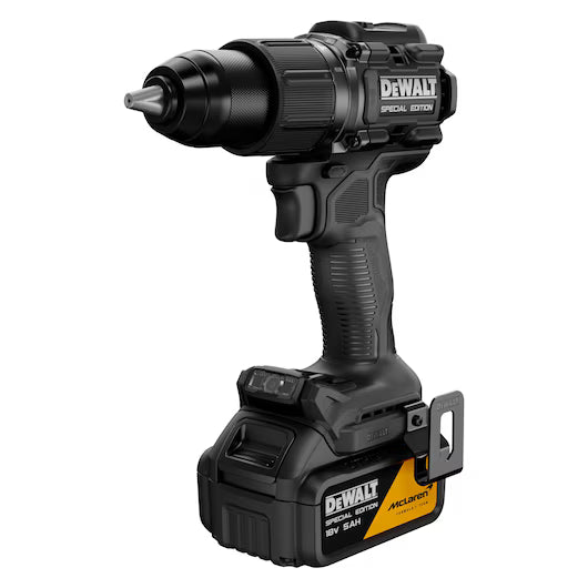 DeWALT x McLaren F1 Team 18V XR Special Edition Hammer Drill Driver - 2 x 5Ah - DCD86MP2T-GB