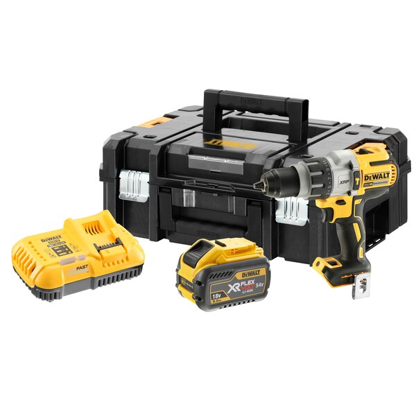 DeWALT 18V XR XRP Hammer Drill Driver - 1 X 9AH - DCD996X1-GB