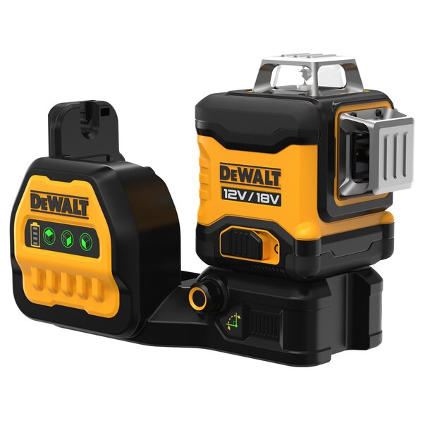 DeWALT 12/18V 3 X 360 Multi Line Green Laser - Bare Unit -DCE089NG18-XJ