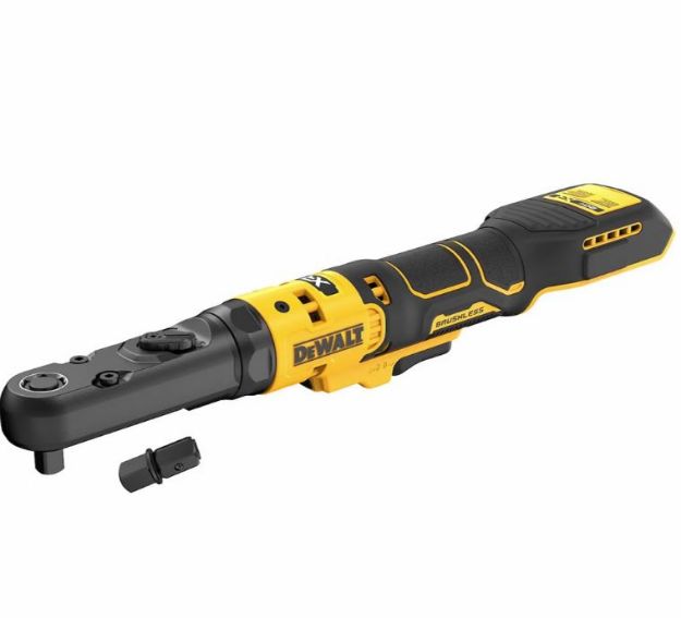 DeWALT 18v XR Brushless Sealed Head Ratchet - 1/2" & 3/8" - Bare Unit - DCF510N-XJ
