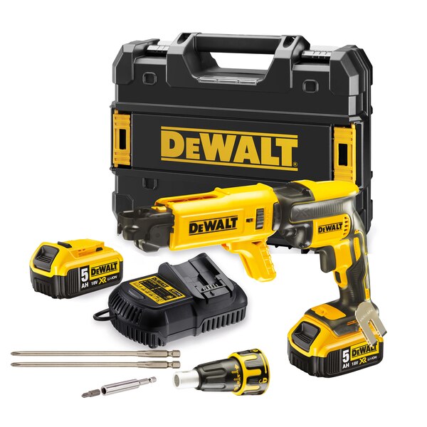 DeWALT 18v Collated Drywall Screwdriver - DCF620P2K-GB