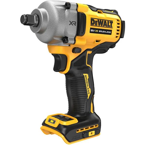 DeWALT 18V XR® Brushless 1/2-in Hog Ring Mid Torque Impact Wrench - Bare Unit - DCF891N