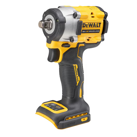 DeWALT 18V XR Brushless 1/2" Hog Ring Compact Impact Wrench - Bare Unit - DCF921N-XJ