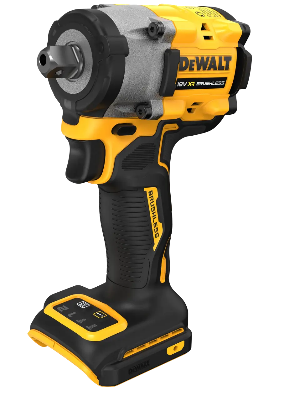 DeWALT 18V XR® Brushless 1/2" Detent Pin Compact Impact Wrench - Bare Unit - DCF922N