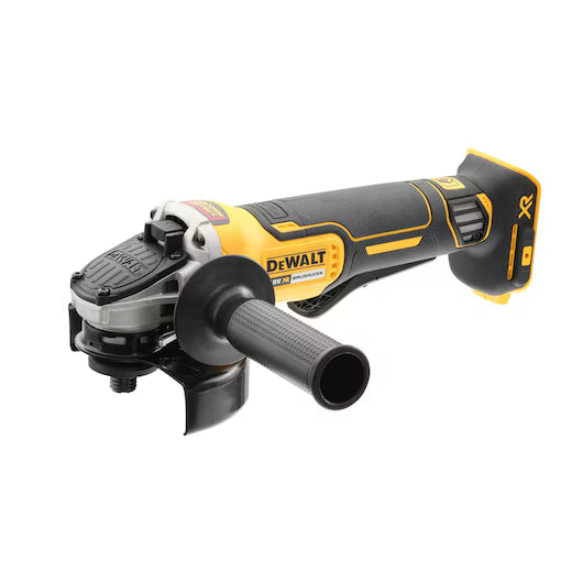 DeWALT 18v XR Brushless 125mm Paddle Switch Angle Grinder - Bare Unit - DCG406N-XJ