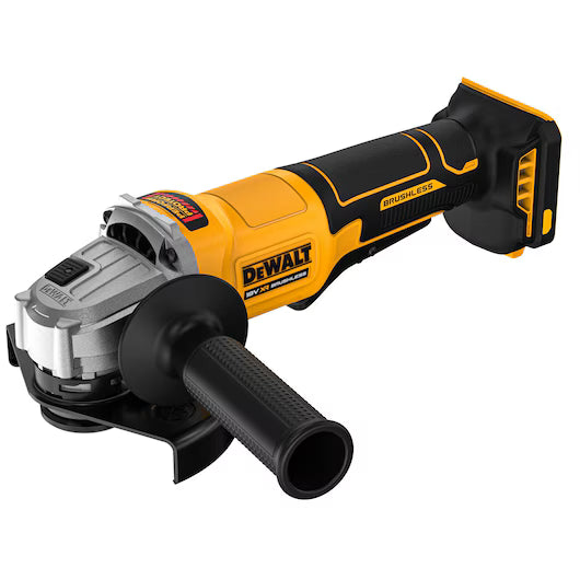 DeWALT 18v XR Brushless 125mm Paddle Switch Angle Grinder - Bare Unit - DCG408N-XJ