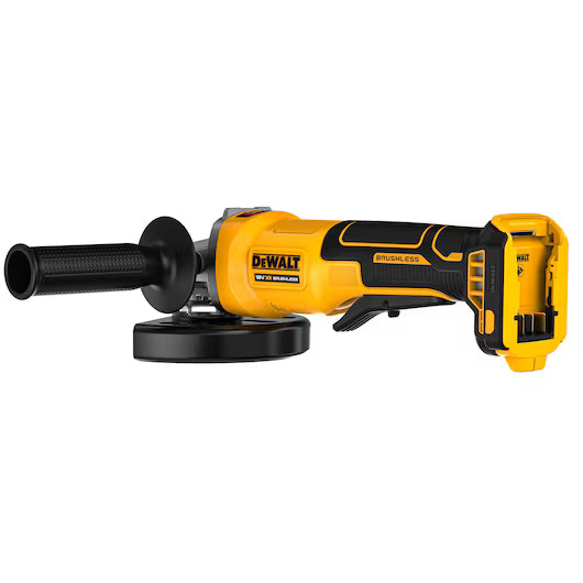DeWALT 18v XR Brushless 125mm Paddle Switch Angle Grinder - Bare Unit - DCG408N-XJ