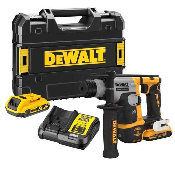 DeWALT 18v XR Brushless 16mm SDS-Plus Hammer Drill - 2 x 2Ah - DCH172D2-GB