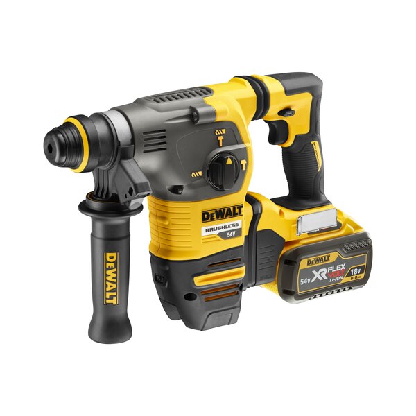 DeWALT 54V XR FLEXVOLT 30mm 3Kg SDS-Plus - 2 x 9.0Ah - DCH333X2-GB