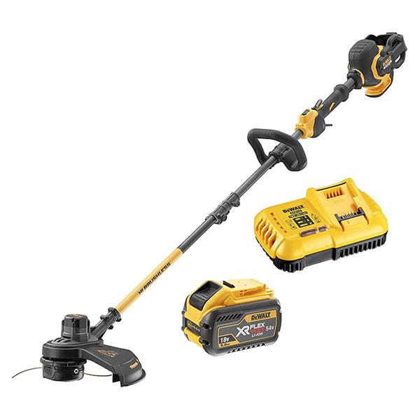 DeWALT 54V XR FLEXVOLT String Trimmer / Brush Cutter - 1x 9Ah - DCM571X1-GB